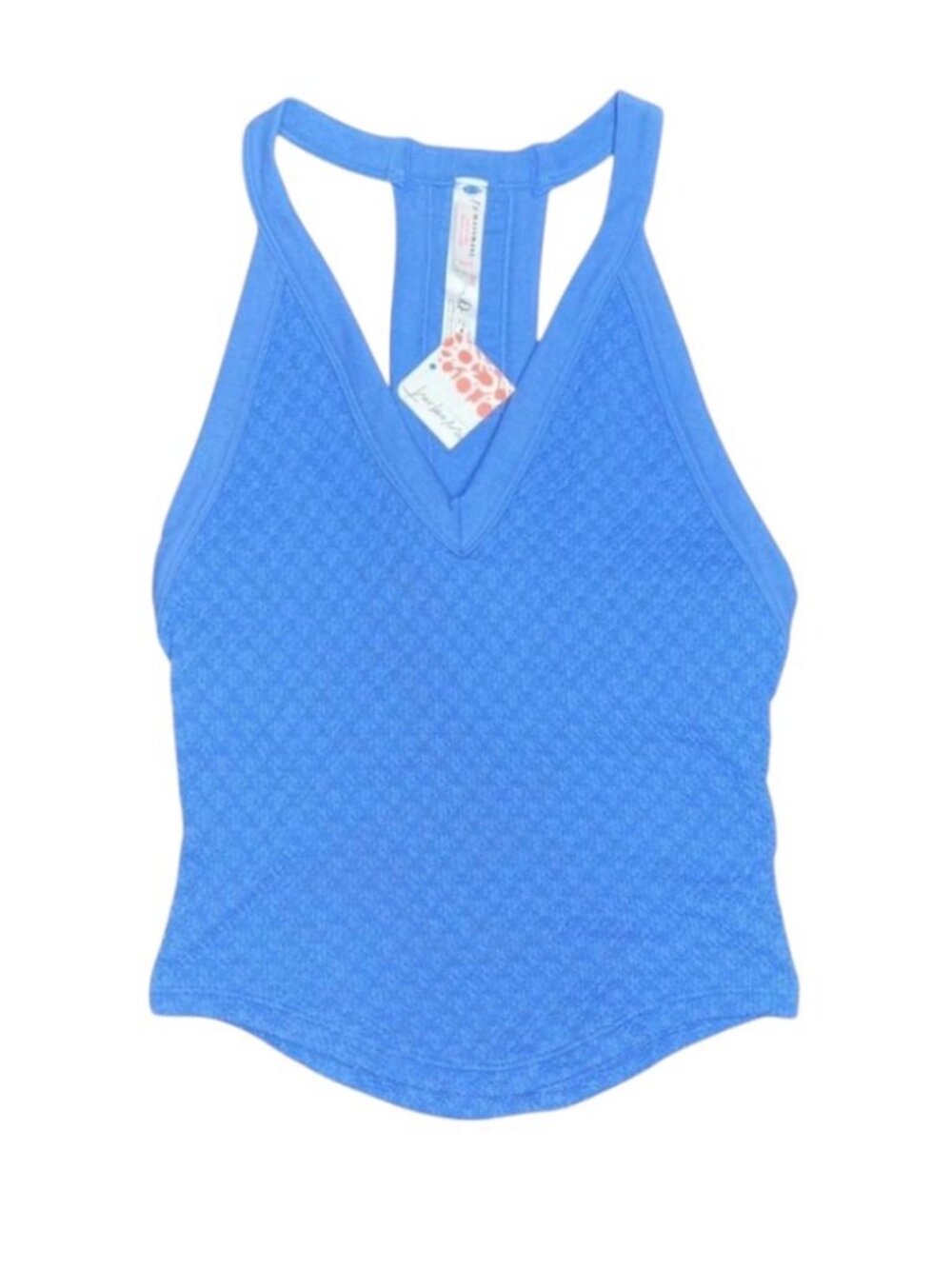 FP Movement All Clear Tank Riviera Blue M/L NWT Crop Top Racerback